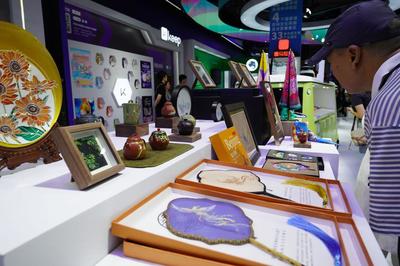 朝陽展區 文化+科技融合新篇章，騰訊音樂、B站等企業創新展覽服務